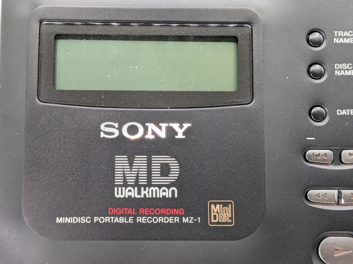 Sony MZ-1 MiniDisc Walkman – First-Generation Model / Collector