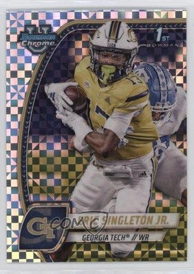 2024 Bowman U Chrome X-Fractor Eric Singleton Jr #71 0dv1