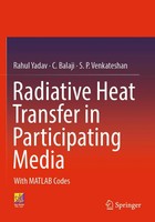 Rahul Yadav (U. A.) | Radiative Heat Transfer In Participating Media | Buch