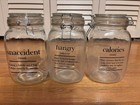 3 Coordinating Clear Clamp Jars For The Pantry or Kitchen — photo 1