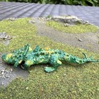 Giant Lizard Dinosaur Reptile Seraphon Vintage Metal Painted Rare Warhammer AOS