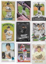 Garrett Crochet ,  18 Different Card Lot /  8 RC's /  Boston Red Sox
