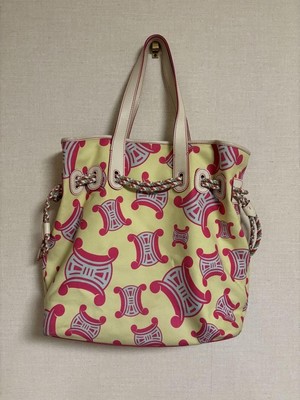 Celine Drawstring Tote Macadam