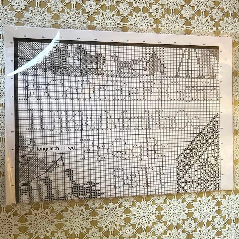 A Mon Ami Pierre A Perfect World Cross Stitch Chart Pattern Used France - Image 4 of 4