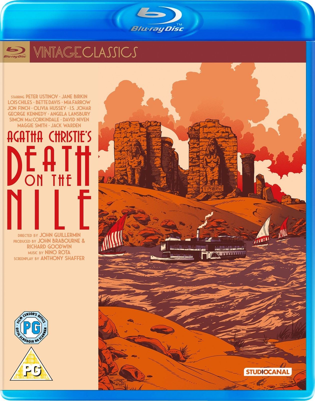 Death On the Nile [PG] Blu-ray
