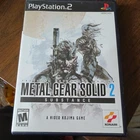 Metal Gear Solid 2 : Substance PlayStation 2 PS2 Complete w/ Manual CIB Tested