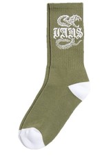 Vans - Road Stop Crew Sock Loden Green - Boys Us Size 1-6