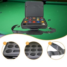 Pool Ball Carrying Case Storage Bag Billiard Carrying Bag