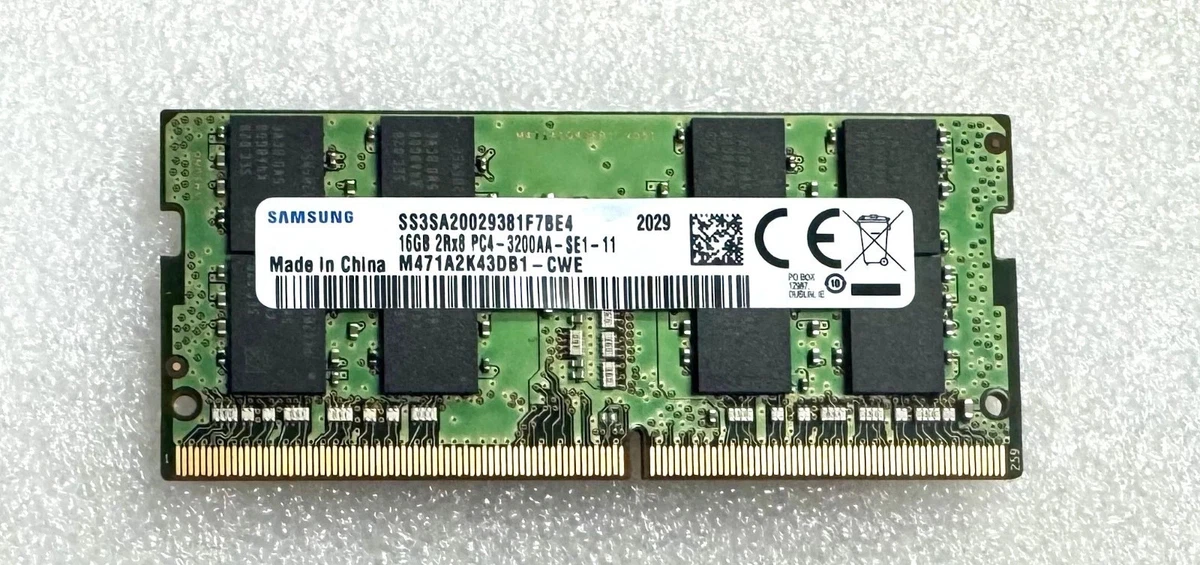 Samsung SO-DIMM 16 GB Computer Memory (RAM) | eBay