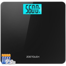 ZOETOUCH Scale for Body Weight 560lbs Digital High Capacity Bathroom Weighing
