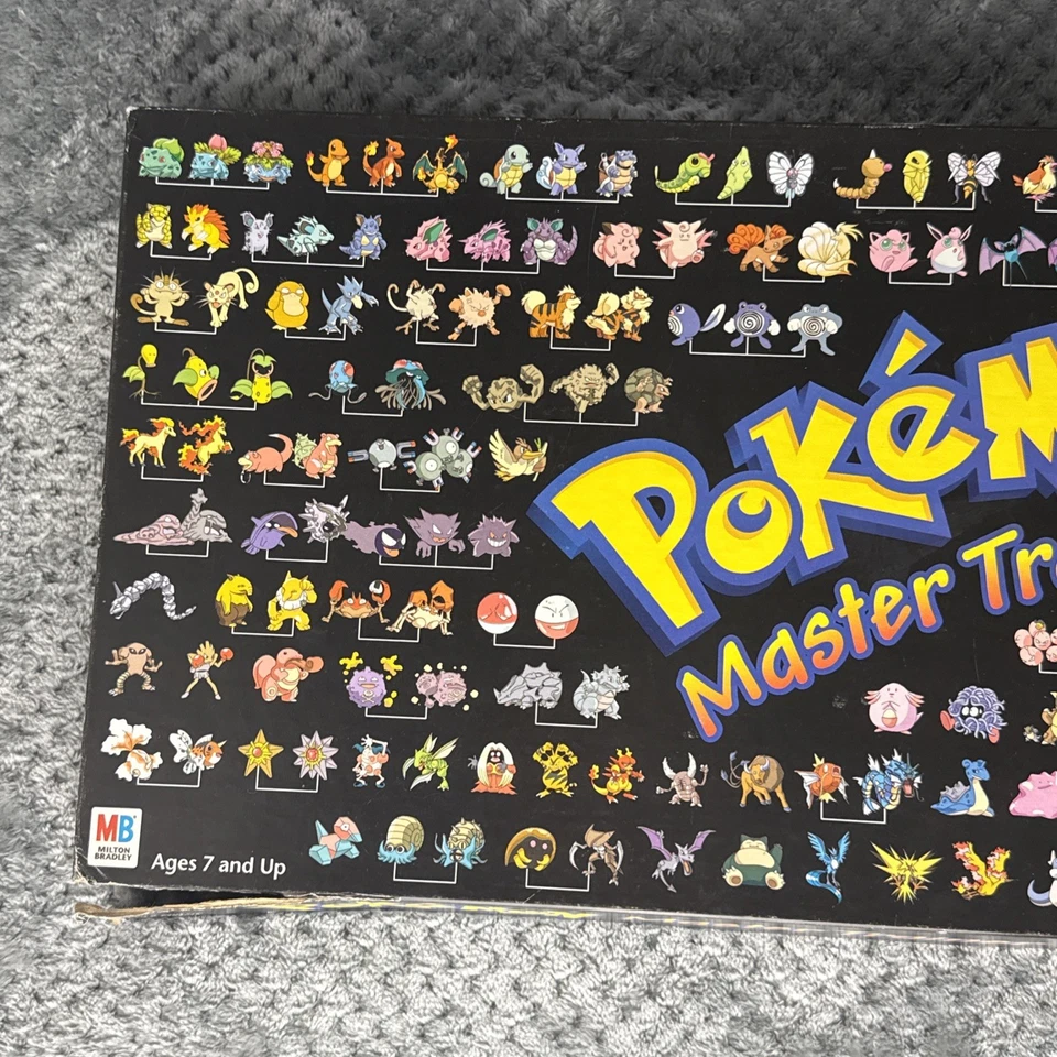 1999 Pokemon Master Trainer Board Game 100% Complete Milton Bradley - Image 3 of 4