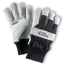 Galeton 2114 Heavy Shoulder Leather Palm Gloves, Safety Cuff (Pack of 12) Large