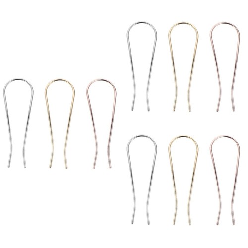 9 szt. Eleganckie spinki do włosów Spinki w kształcie litery U Vintage Widelce do włosów Damski nakrycie głowy - Zdjęcie 12 z 12