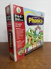 Vintage Leap Frog LeapPad Phonics 10 Book Program Pre-K to 2nd Grade INCOMPLETE