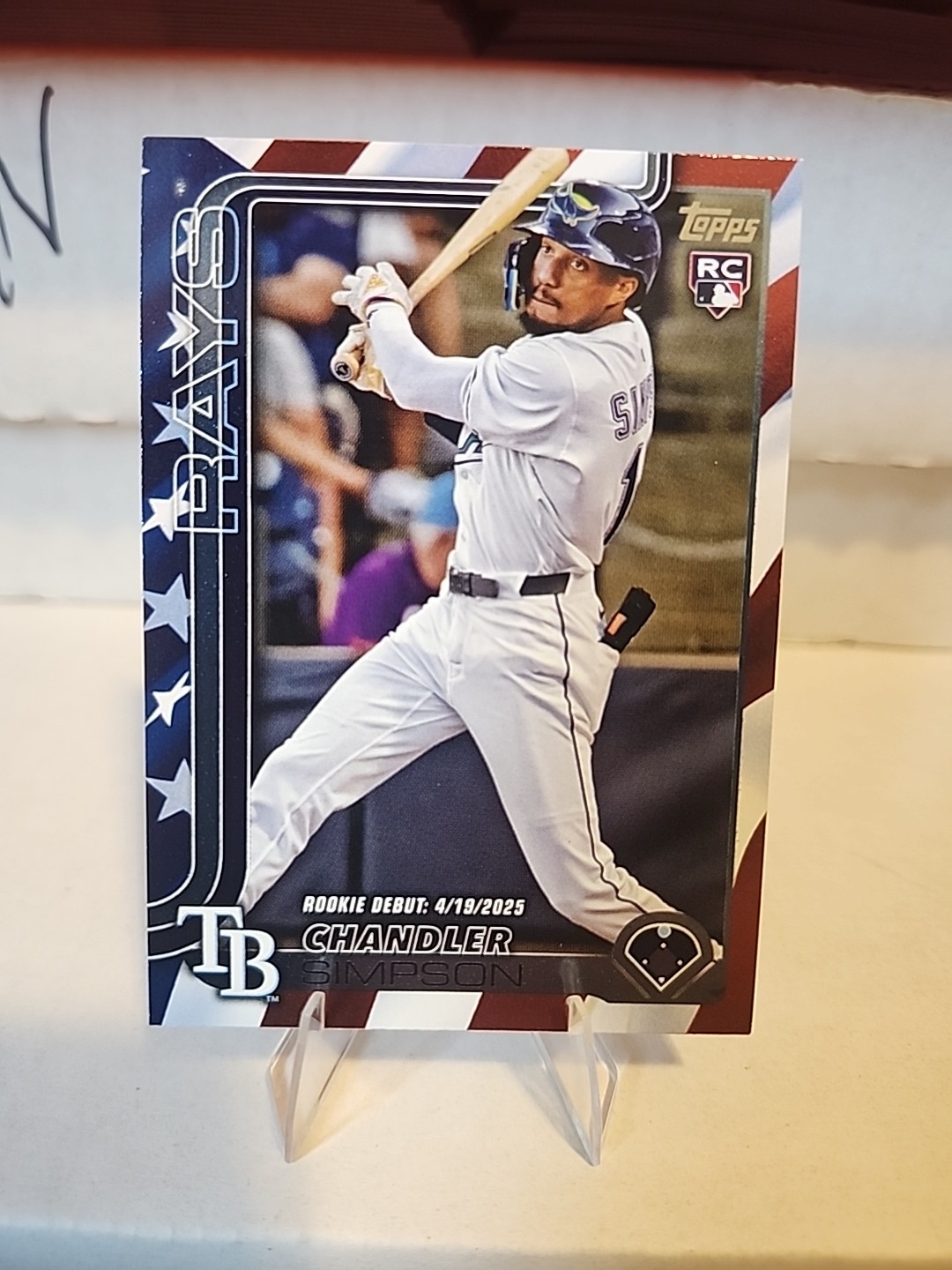 2025 Topps Update Series Chandler Simpson Debut US349 Independence Day /76🇺🇸