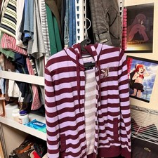Striped Hoodie Casual Women s Hoodie Sweatshirt Official