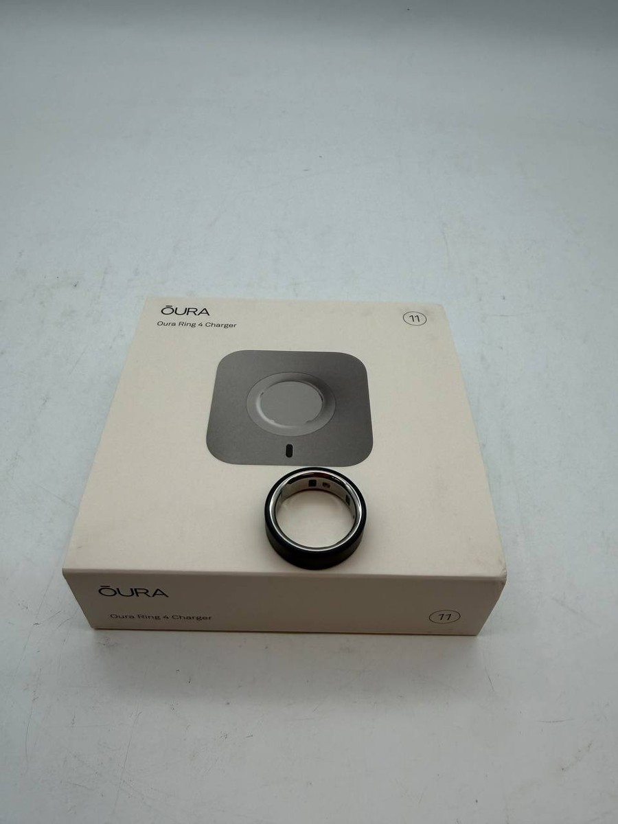 Oura Ring Gen 4 Fitness Ring - Stealth - Size 6/8/9/10/11/12/13 