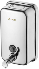 17Oz Wall Mount Pump Soap Dispenser Polished Stainless Steel Finish Easy Push