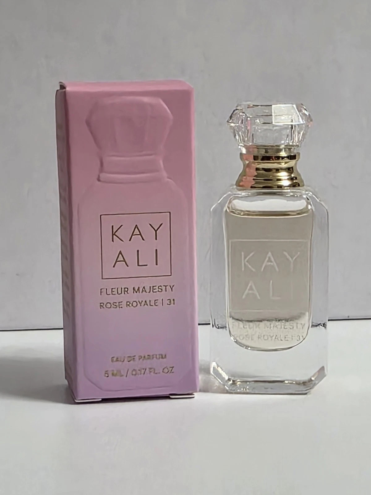 KAYALI Fleur Majesty Rose Royale 31 Mini Eau De Parfum 5ml/0.17oz. New