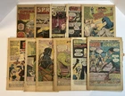 VINTAGE MARVEL DC COVERLESS COMIC LOT 11 BATMAN NICK FURY GREEN LANTERN