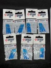 Harrows Supergrip Spin Dart Stems Set Of 3 Lot Of 7 Shafts