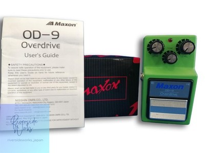 MAXON OD-9 Overdrive Guitar Effect Pedal Vintage JP