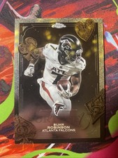 2025 Topps Chrome Football Bijan Robinson Falcons Fortune 15