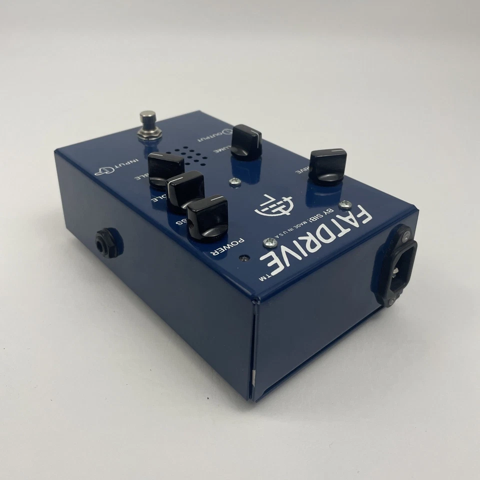 FATDRIVE por SIB! Pedal/preamplificador de guitarra probado con tubo Foto 3 de 4
