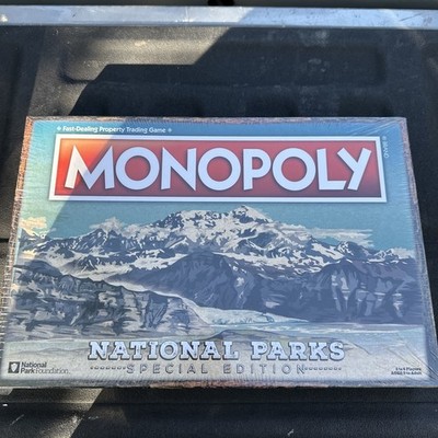 Monopoly National Parks 2020 Special Edition NEW Good Condition 100% Complete