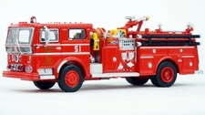 Iconic Replicas Ward LaFrance Fire - L.A. County Engine 51 Red 1/87 HO #87-0536