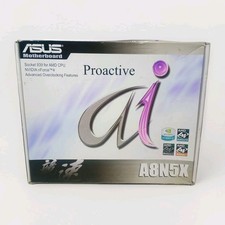 ASUS A8N5X Socket 939 AMD Motherboard Proactive AI NVIDIA nForce 4 Open Box