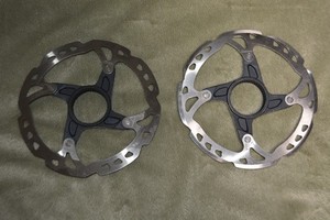Shimano XTR Disc Brake Rotor Pair Rotors Set SM-RT97 140mm Centerlock SM-RT-97