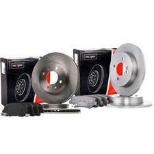 MAXGEAR Bremsscheiben 256/262mm Beläge Vorne Hinten Satz für KIA RIO III HYUNDAI