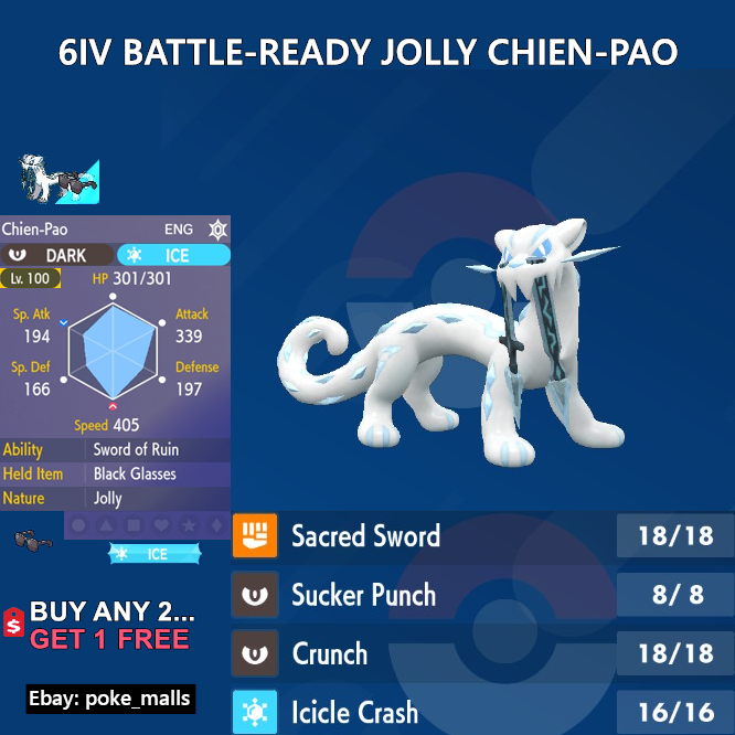 ✨Shiny Legendary Pokemon Bundle Koraidon Miraidon Chi-Yu Wo-Chien  Chien-Pao.✨