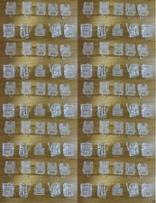 RJ11 RJ12 4 6 Circuit Phone Crimp Plug Connectors Telephone Modem RJ45 ADSL lot