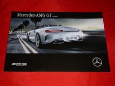 MERCEDES R190 AMG GT + GT C Roadster depliant depliant depliant del 2016