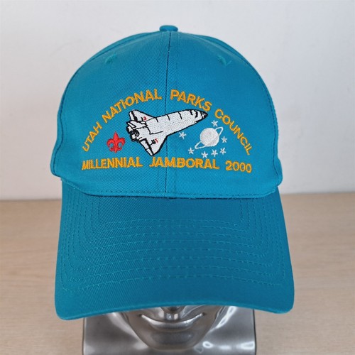 UTAH NATIONAL PARKS MILLENNIAL JAMBORAL ADJUSTABLE SNAP BASEBALL HAT/CAP Y2K