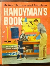 Better Homes Gardens -  HANDYMAN’S BOOK  ©1970  Vintage