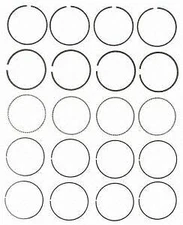 Premiumium Piston Rings  Mahle Original  41724.020