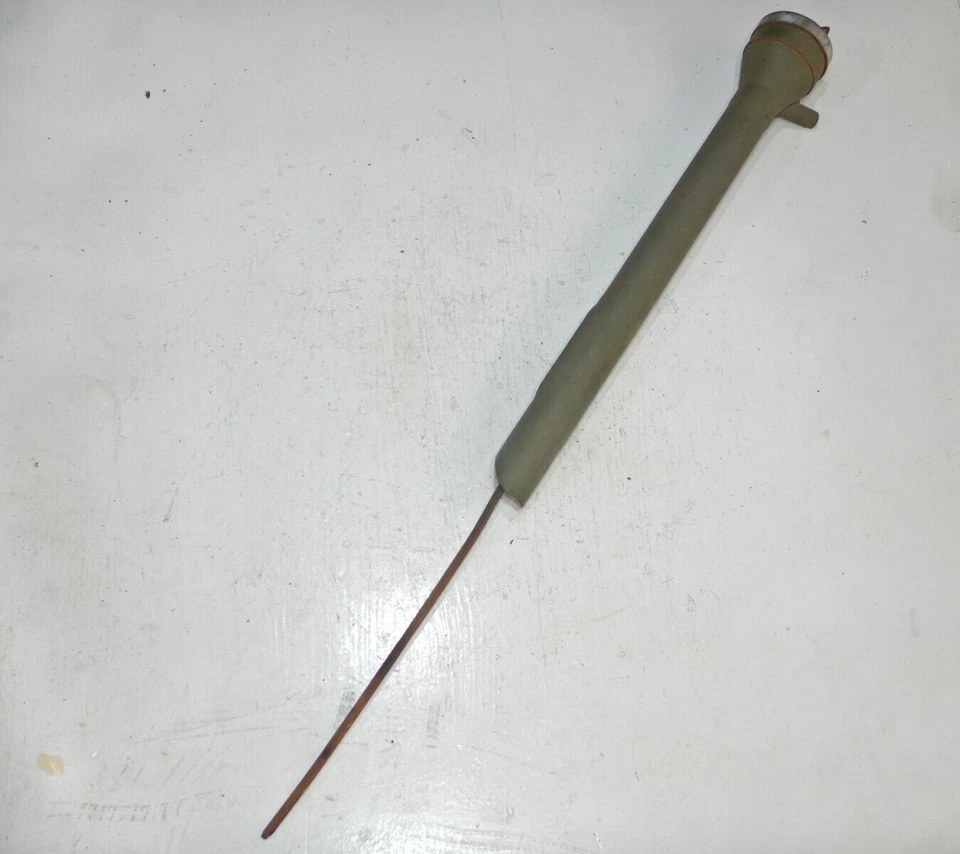 Jeep Willys CJ CJ5 4 Cylinder Oil Filler Tube & Dipstick FREE SHIPPING - Imagem 2 de 4