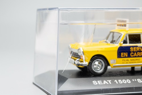 SEAT 1500 Serie III “Asistencia SEAT” Yellow 1969-1972 ALTAYA-IXO 1:43 - Imagen 12 de 13