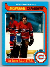 1979-80 TOPPS #150 KEN DRYDEN CANADIENS