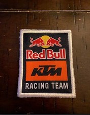 New RedBull KTM Racing Team Logo Embroidered Patch RARE