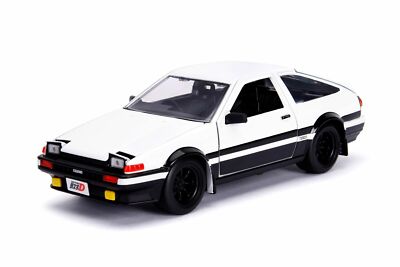 JADA HOLLYWOOD RIDES INITIAL D 1986 TOYOTA TRUENO AE86 1:24 8