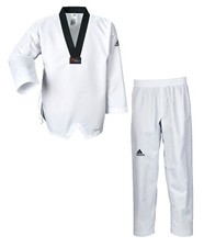 adidas Taekwondo-Anzug adiChamp IV, schwarzes...