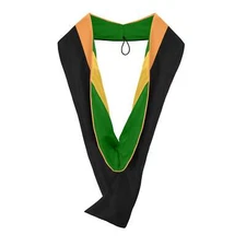 Endea Graduation Masters Hood For Engineering - Orange/Green/Gold