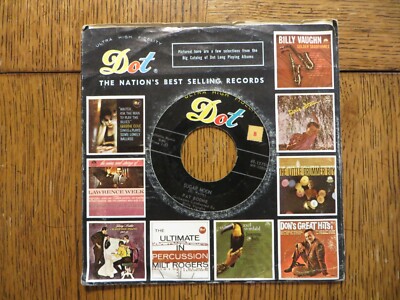 Pat Boone   Sugar Moon - 1958 - Dot 45-15750 7'' Single G+/Generic