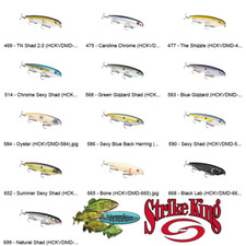 Strike King Topwater Sexy Dawg (HCKVDMD) Any 13 Colors 6 Inch KVD MEGA Lures