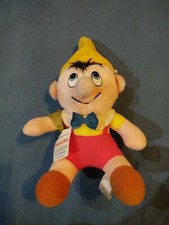 Walt Disney Animated Classic Film Pinocchio Plush Stuffed Toy Vintage 6'' 72-76