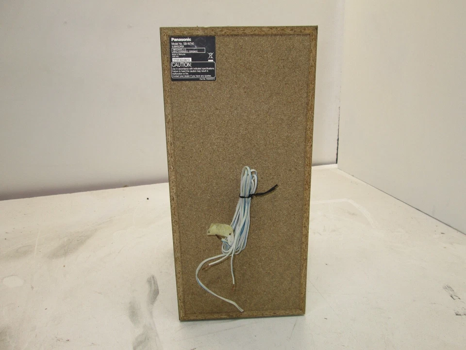 Panasonic SB-W740 subwoofer  - Immagine 3 di 4